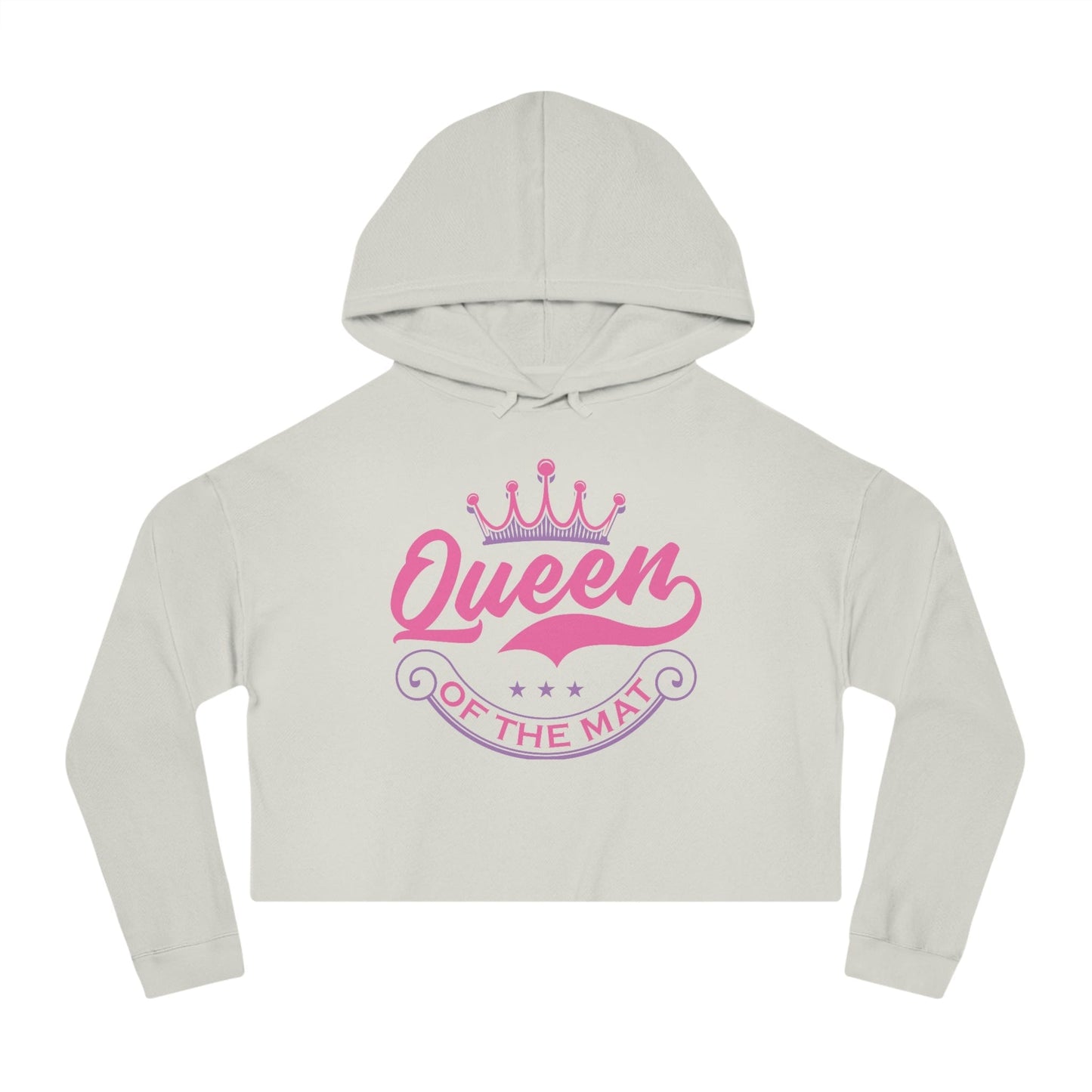 Queen of the Mat Senior Cropped Hoodie