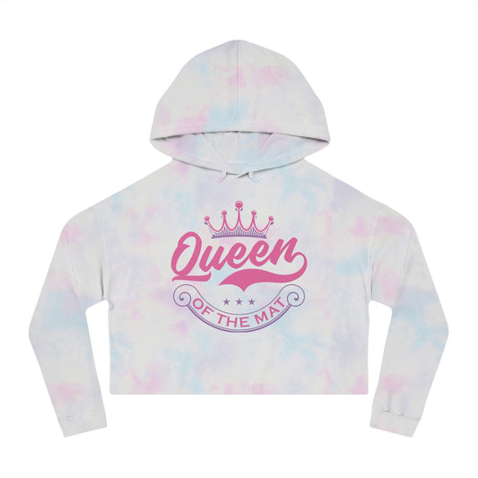 Queen of the Mat Senior Cropped Hoodie